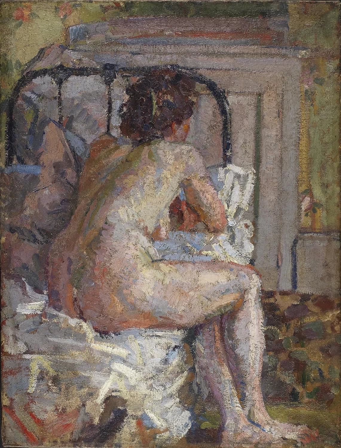 Harold Gilman - Nudo su un letto, Fitzwilliam Museum, Cambridge